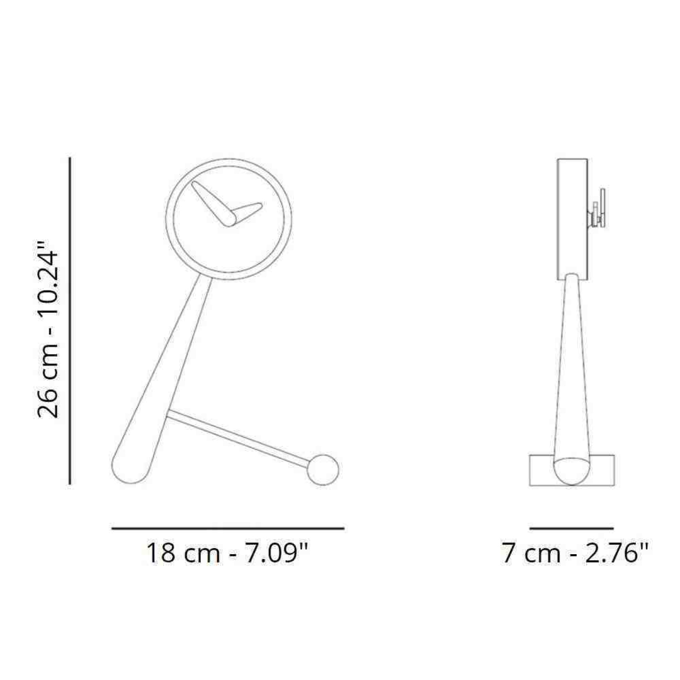 Nomon mini puntero g table clock g2 v1699194716