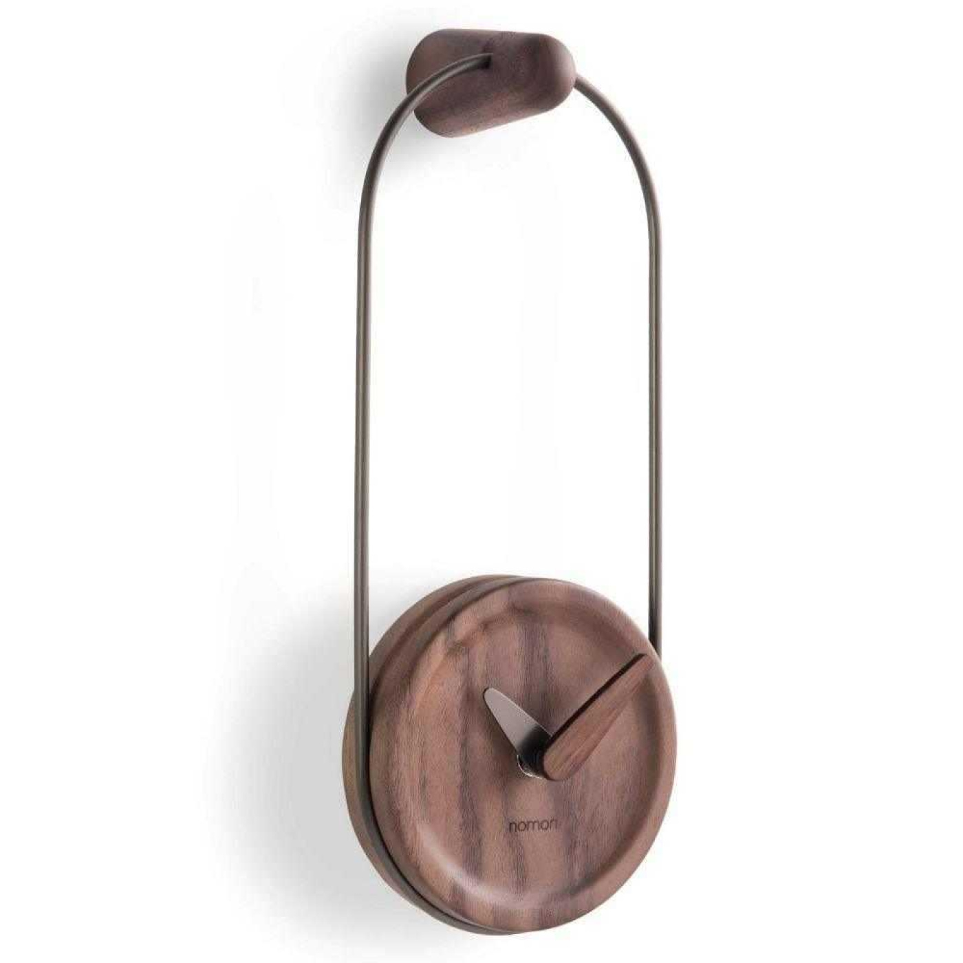 Nomon micro eslabon t wall clock walnut v1699194610