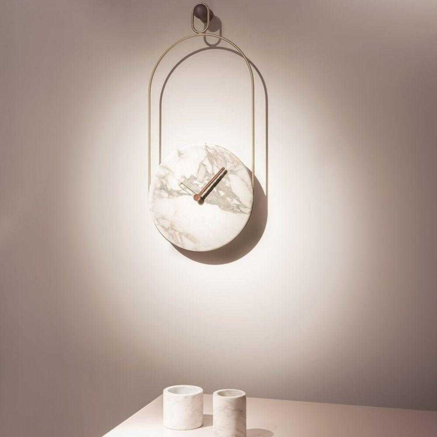 Nomon eslabon wall clock brass sahara g1 v1699194653