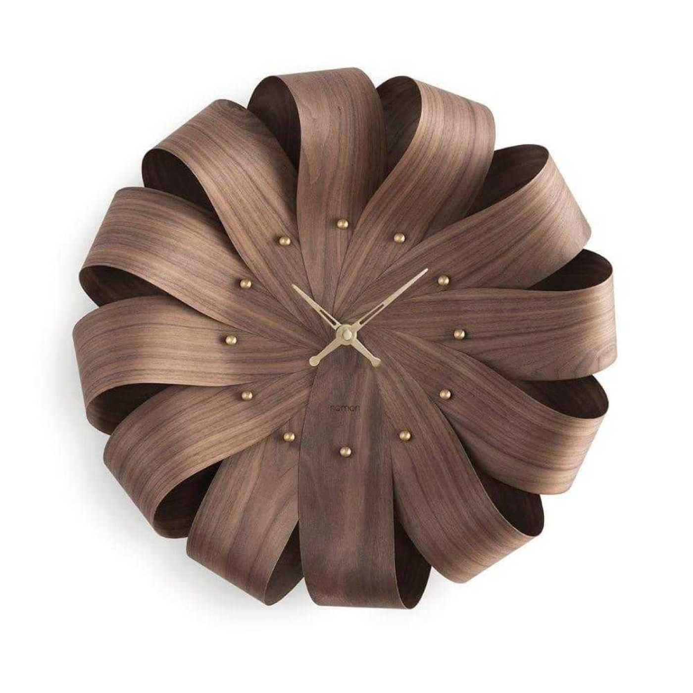 Nomon brisa walnut wall clock walnut v1699194520