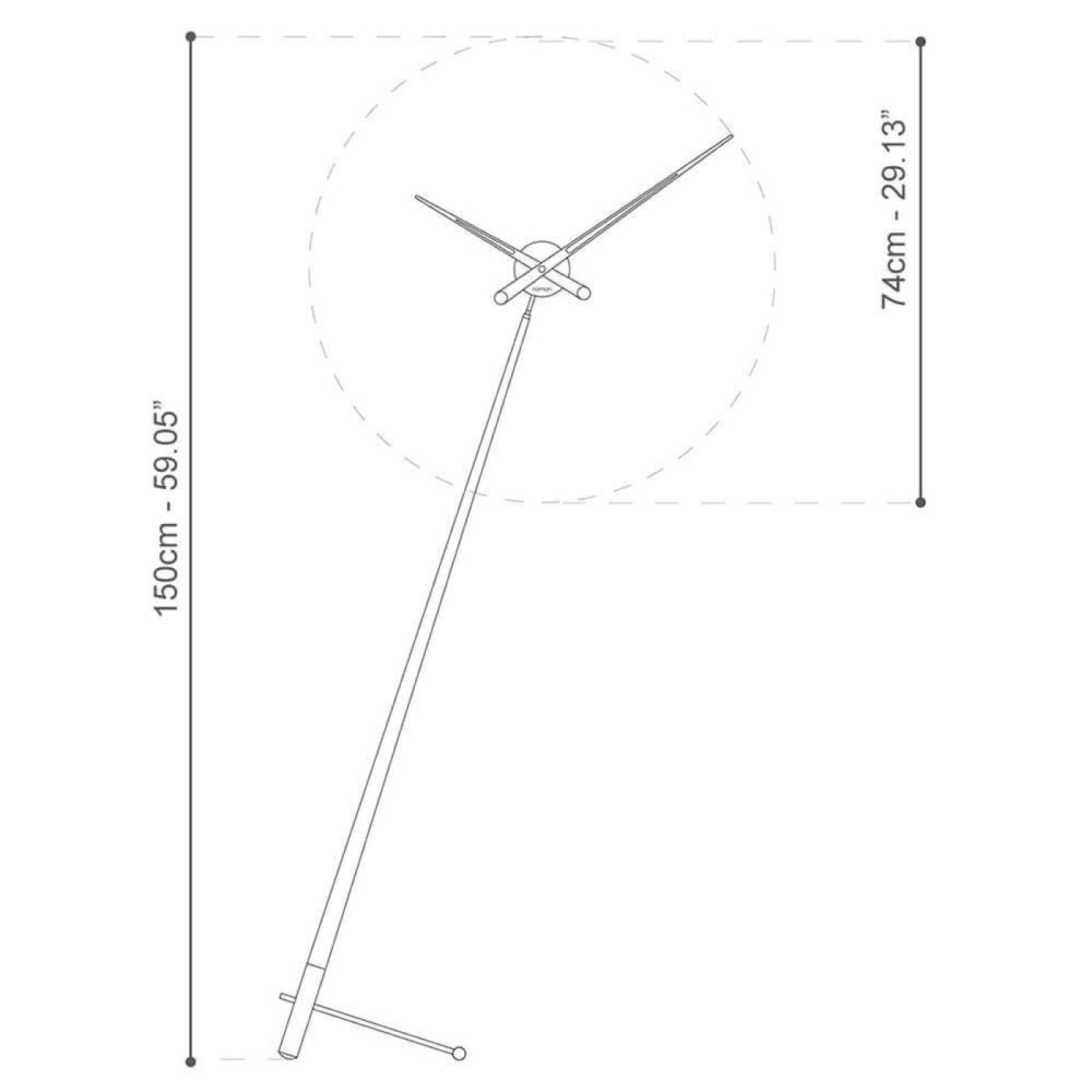 Nomon pisa t floor clock v1699194472