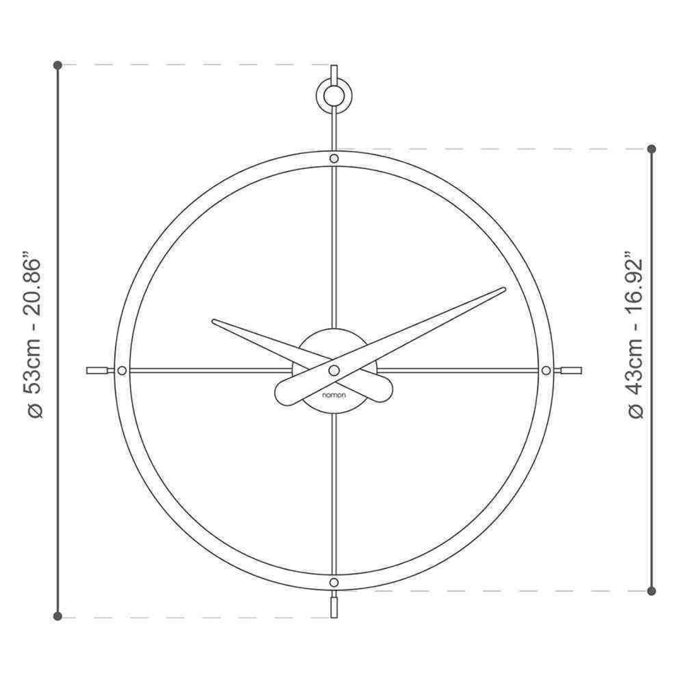 Nomon 2puntos ng wall clock g1 v1699194433