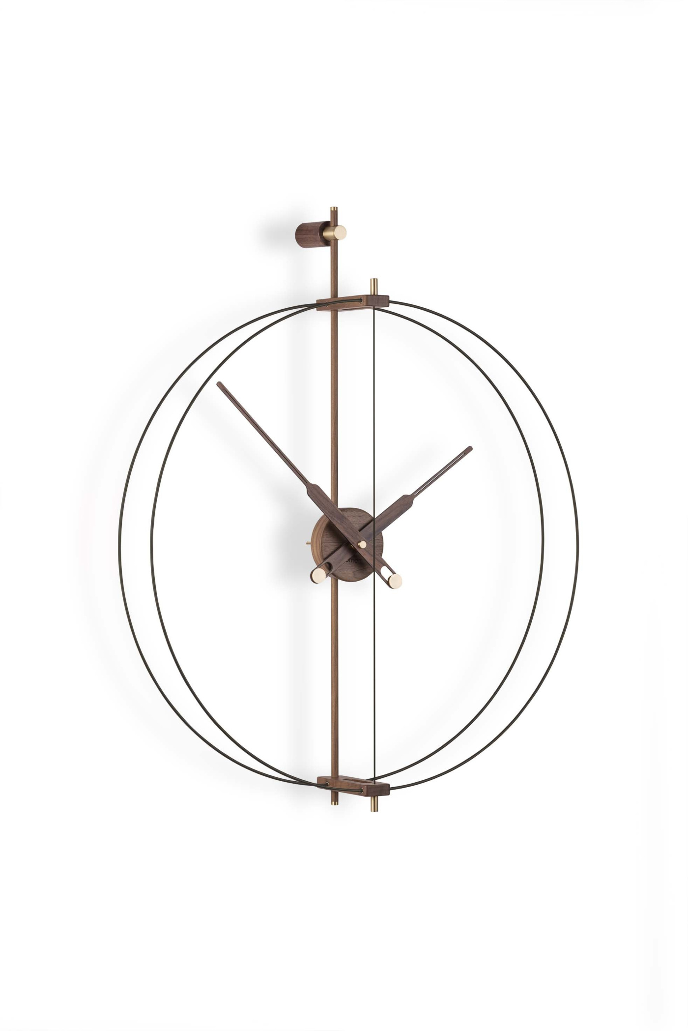 Nomon mini barcelona premium wall clock brass g1 v1699194492