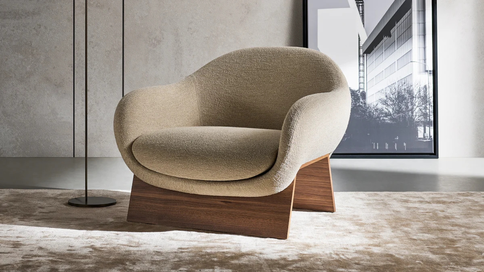 Bonaldo poltrone boolean armchair main slider 04