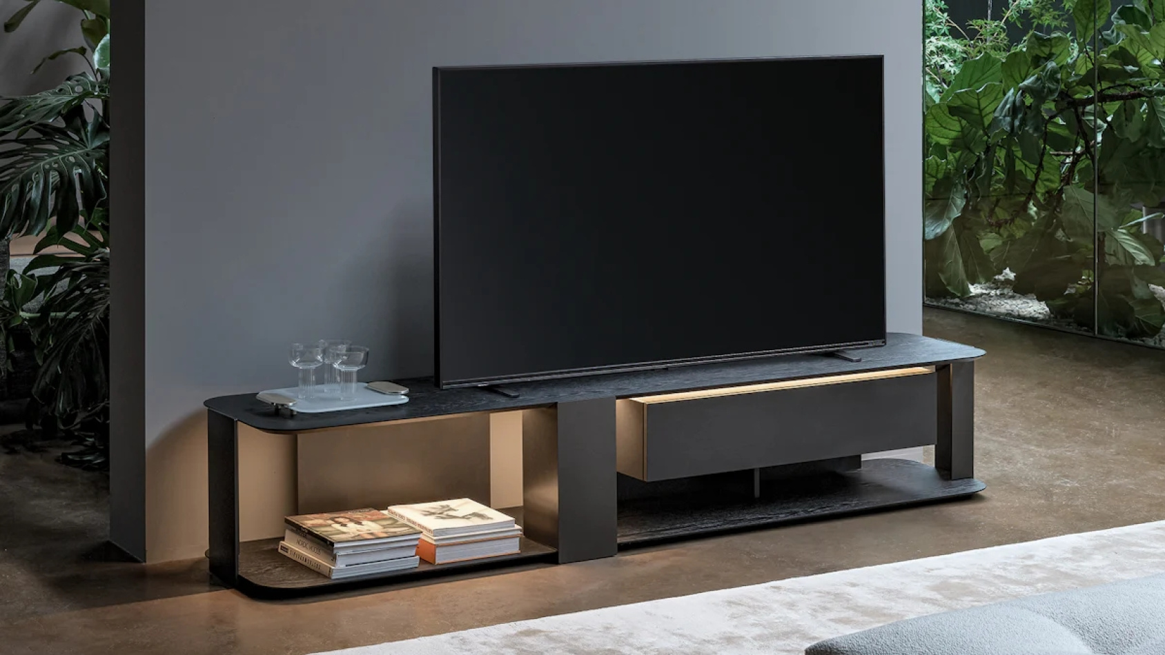 Bonaldo tv stand paddle tv stand main slider