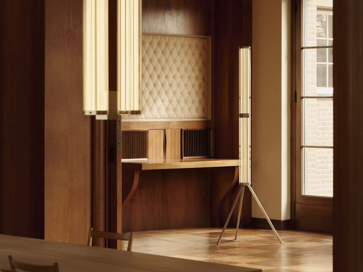 Flos Pim Image Luminaire Floor Superwire Steel