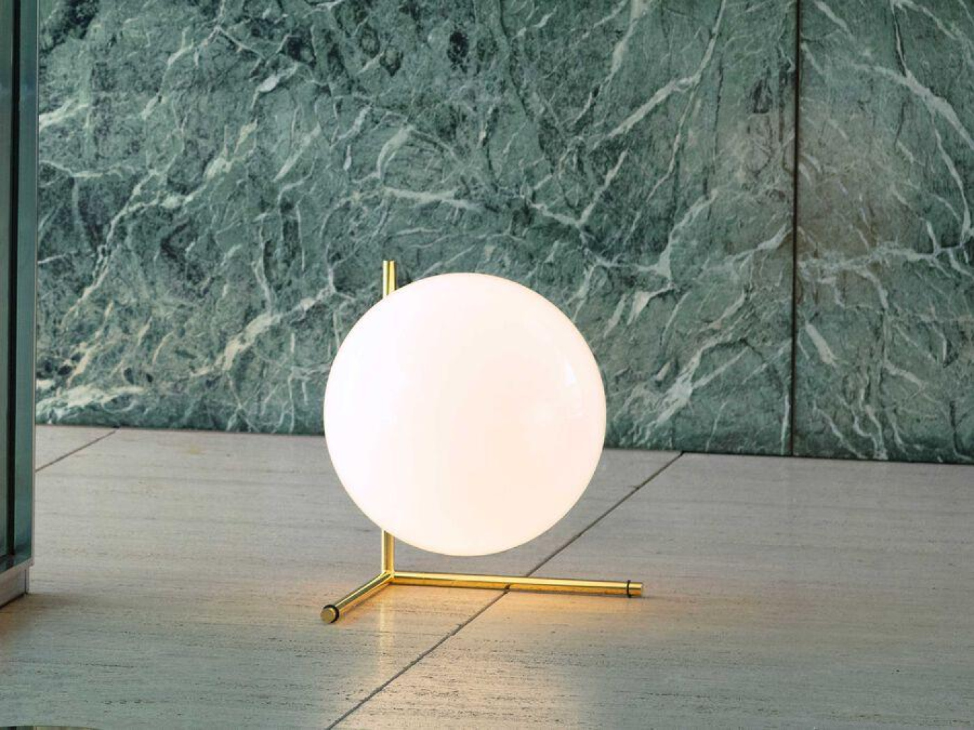 Flos Pim Image Luminaire Table IC Lights T3 24 K Gold