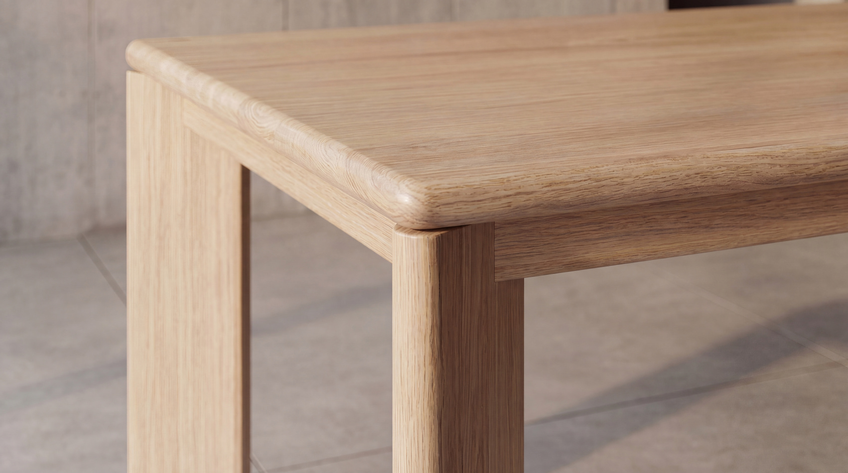 Harvey Dining Table American Oak Styled