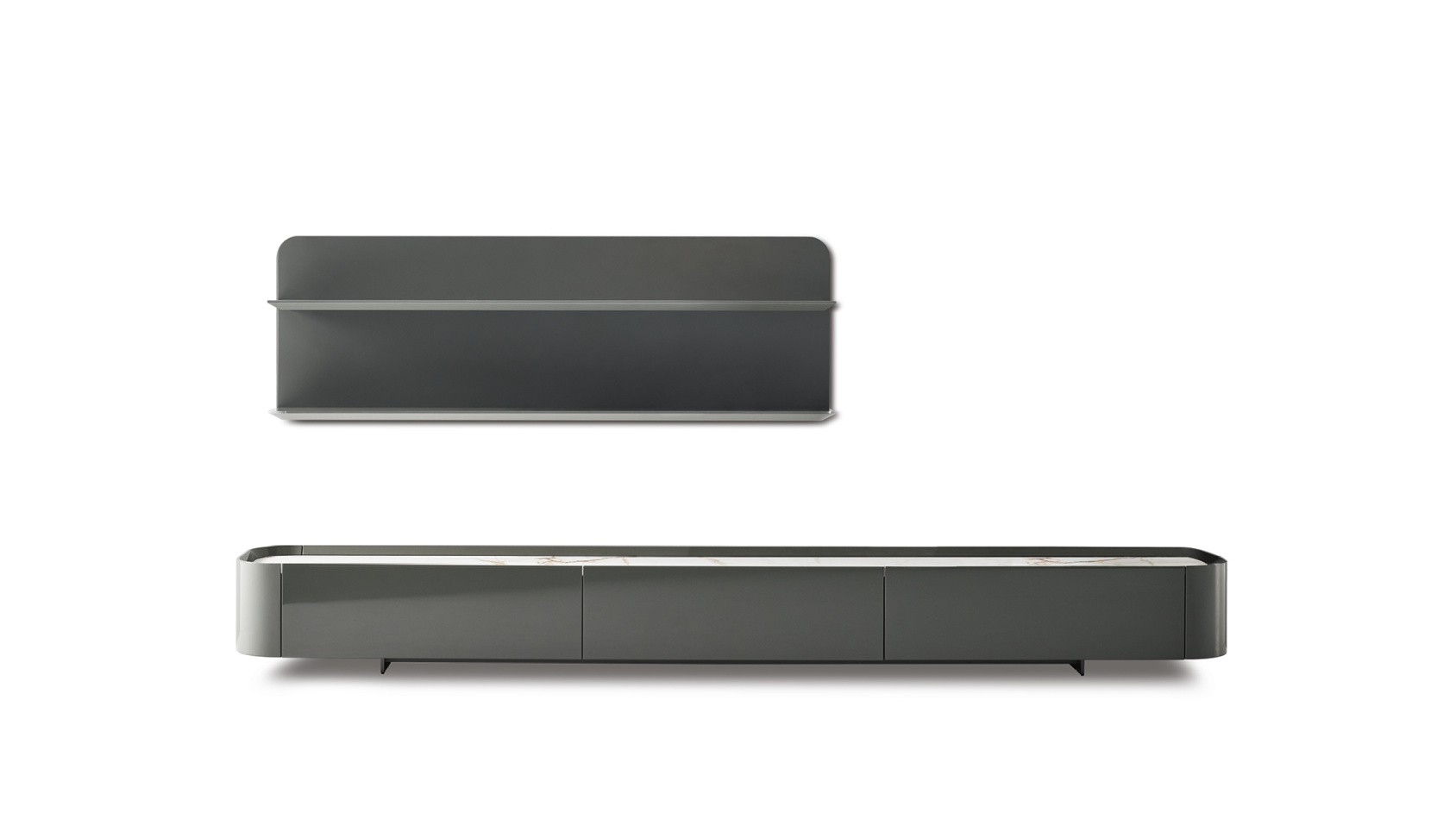Bonaldo complementi arragan shelf tv stand stilllife