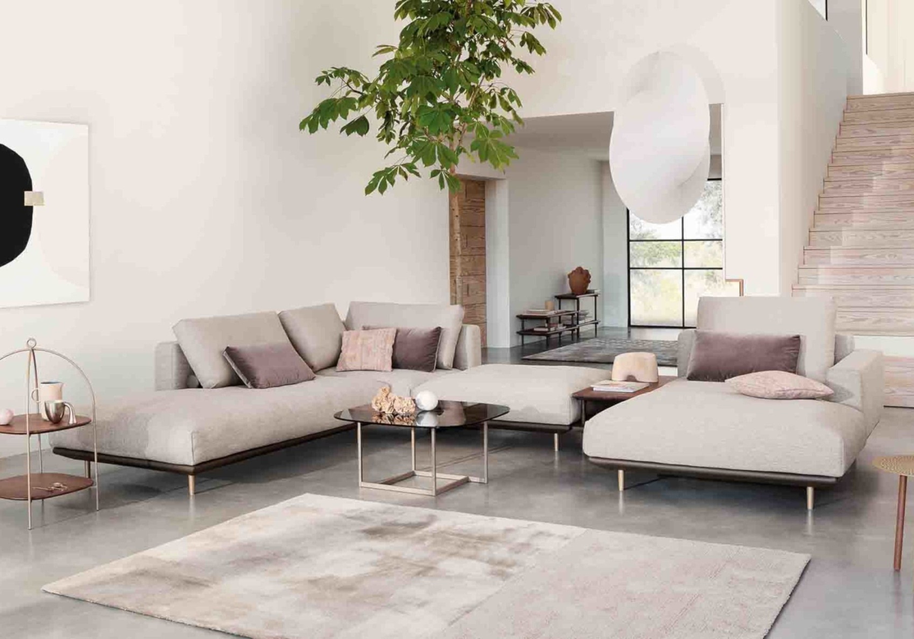 Volo Contemporary Modular Sofa by Rolf Benz