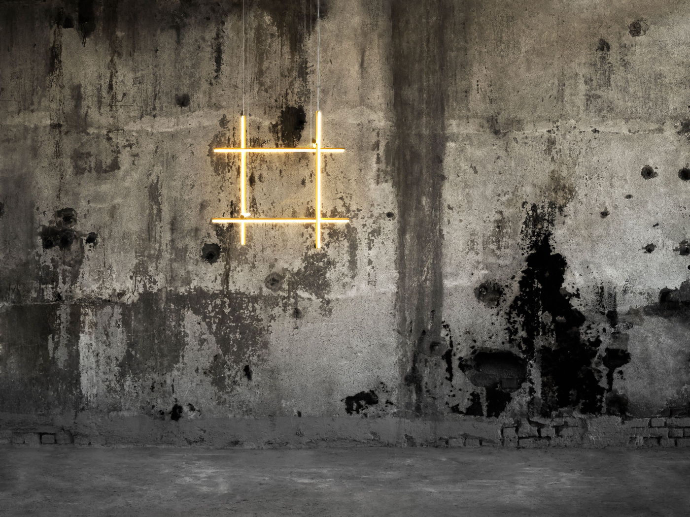 Coordinates suspension 3 champagne anastassiades flos 01