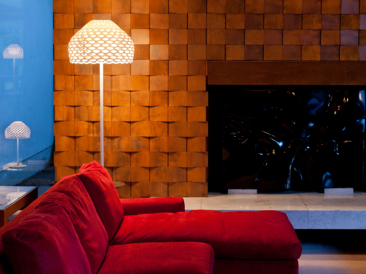 Tatou f ochre grey floor urquiola flos 01