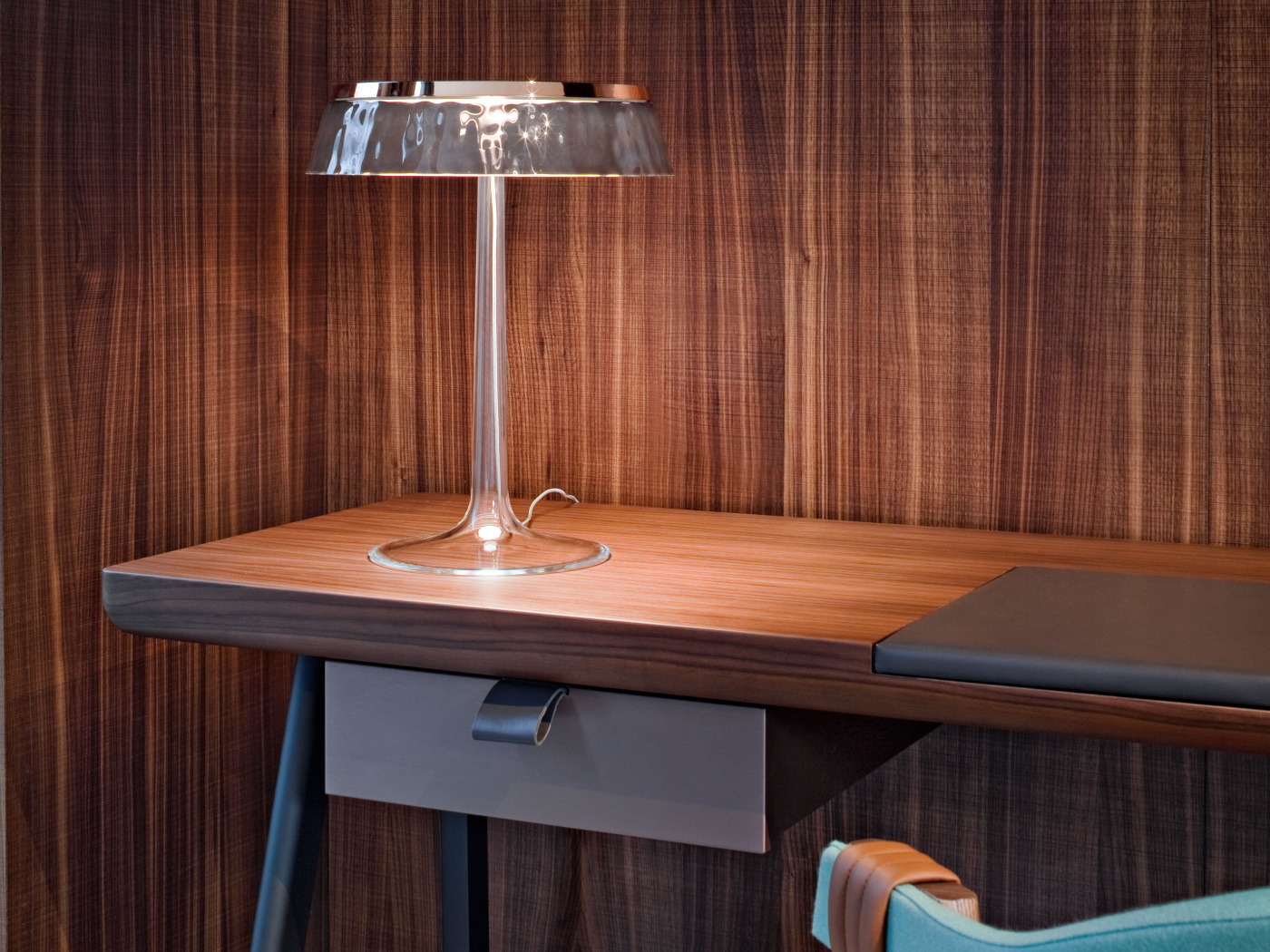 Bon jour copper table starck flos 01