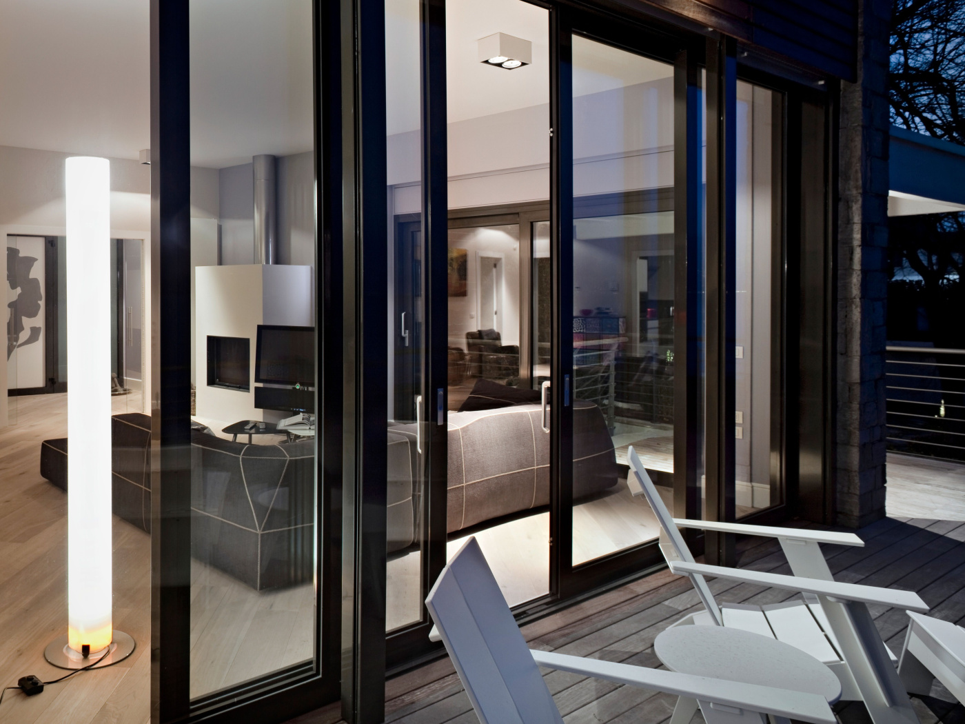 Stylos silver floor castiglioni flos 01