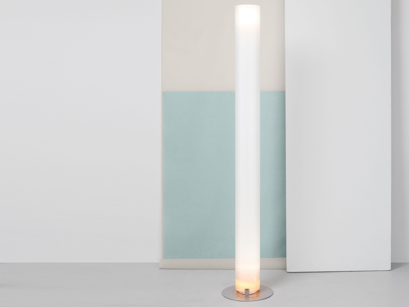 Stylos silver floor castiglioni flos 01