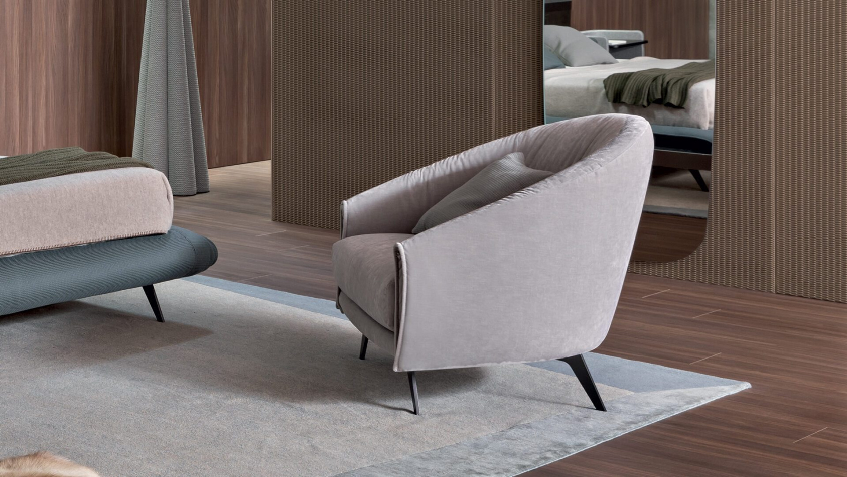 Bonaldo poltrone saddle armchair main slider 1920x1080
