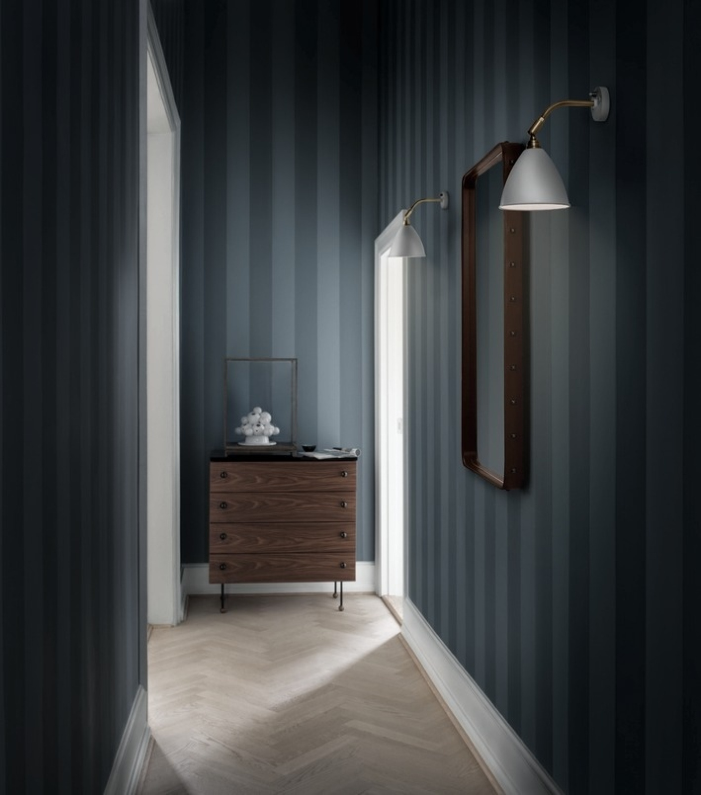 BL7 Wall Lamp 62 Dresser Adnet Wall Mirror Rectangular On