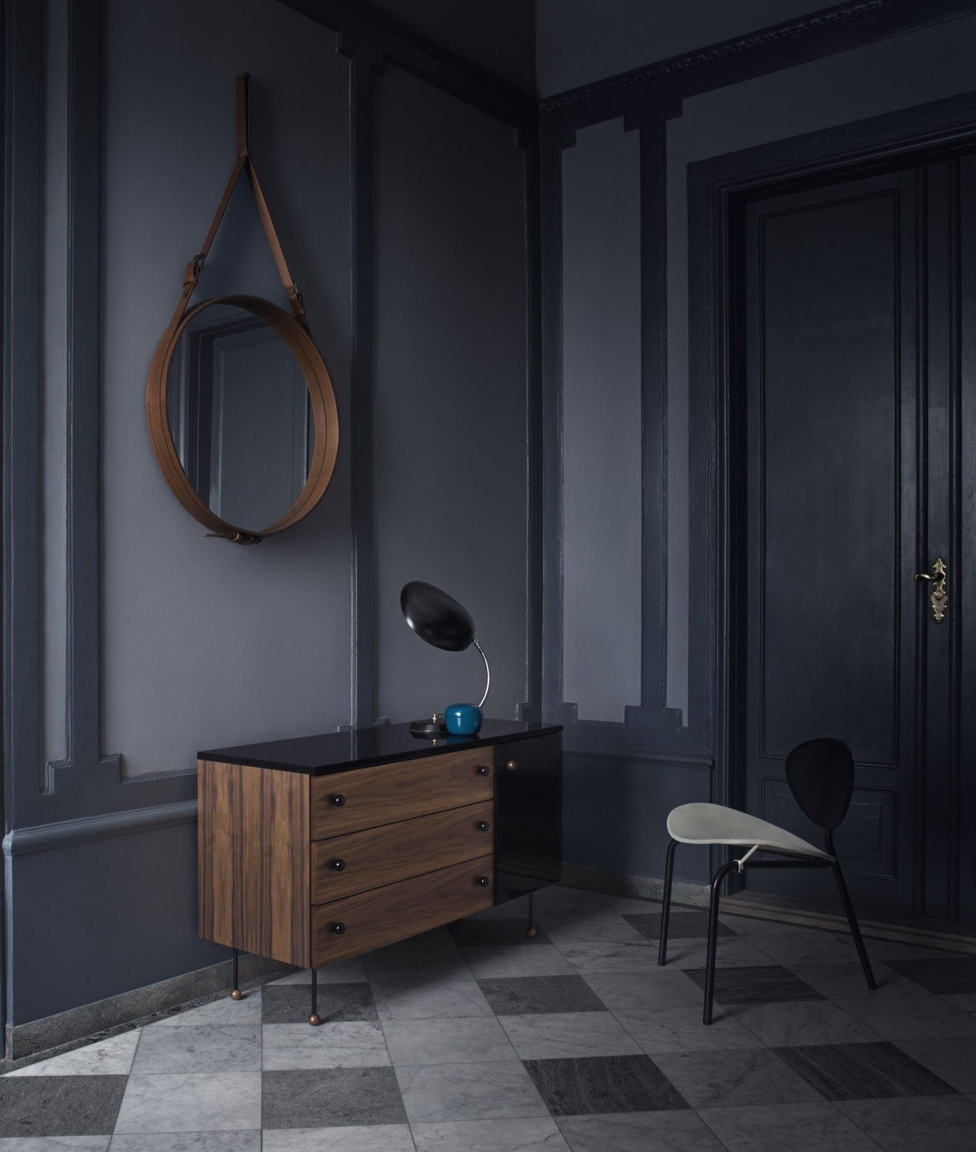 Adnet Wall Mirror Circular45 58