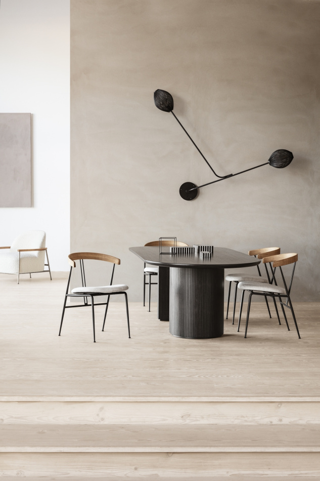 Beetle Bat Capsule Collection 9602 Floor Lamp Flaneur Sofa Beetle Dining Chair Grashoppa Floor Lamp Bat Dining Chair Moon Dining Table Semi Pendant