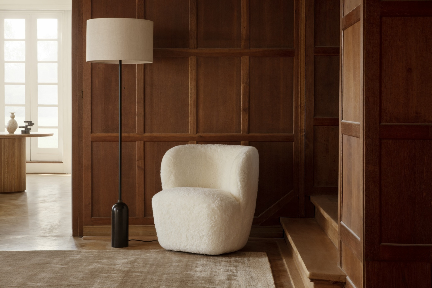 Beetle Bat Capsule Collection 9602 Floor Lamp Flaneur Sofa Beetle Dining Chair Grashoppa Floor Lamp Bat Dining Chair Moon Dining Table Semi Pendant