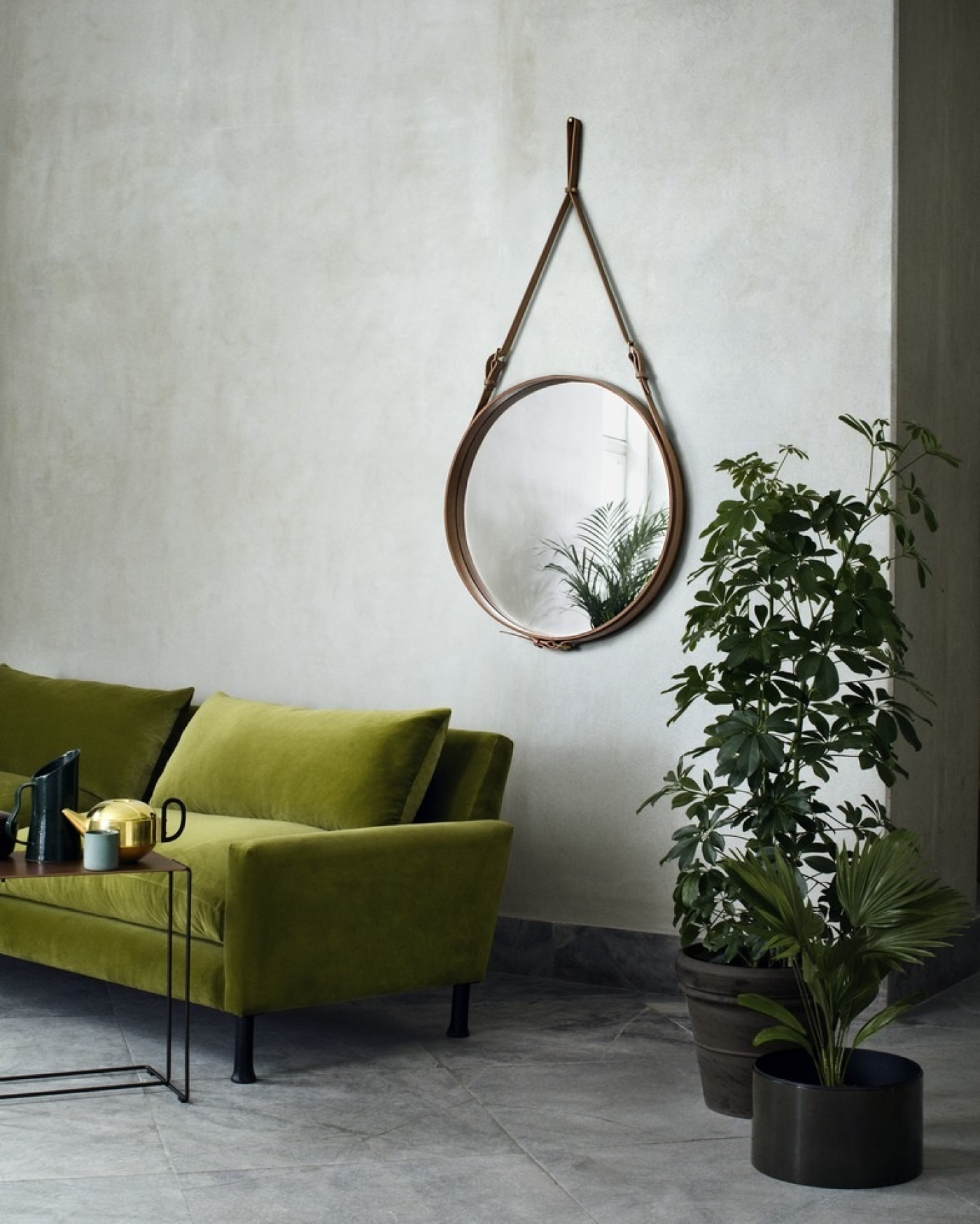 Adnet Wall Mirror Circular45 58