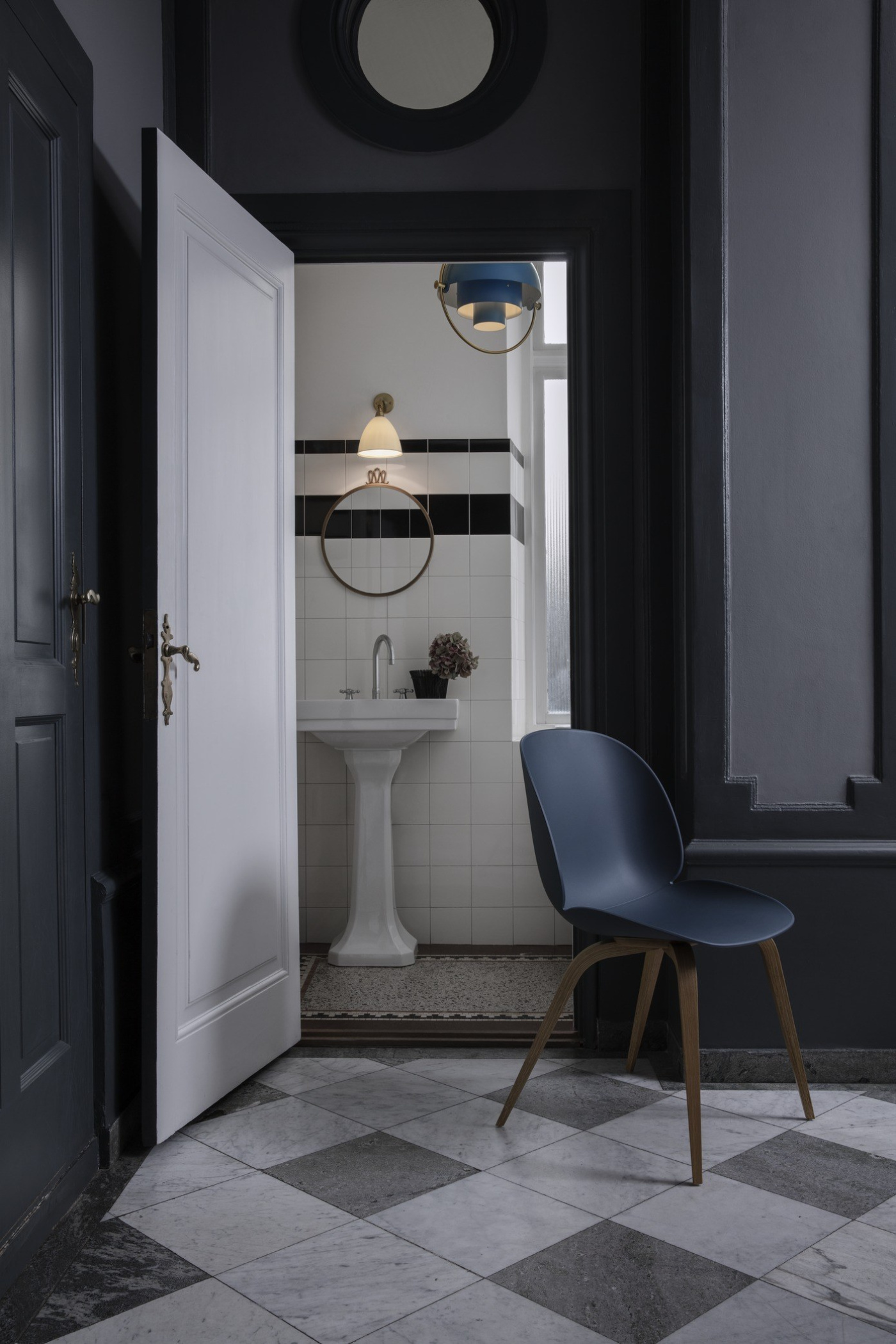 BL7 Wall Lamp 62 Dresser Adnet Wall Mirror Rectangular On