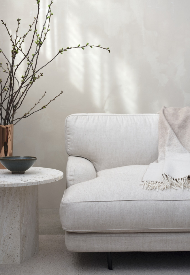 9602 Floor Lamp Pacha Lounge Chair IOI Coffee Table Epic Coffee Table Flaneur Sofa Cobra Wall Lamp On