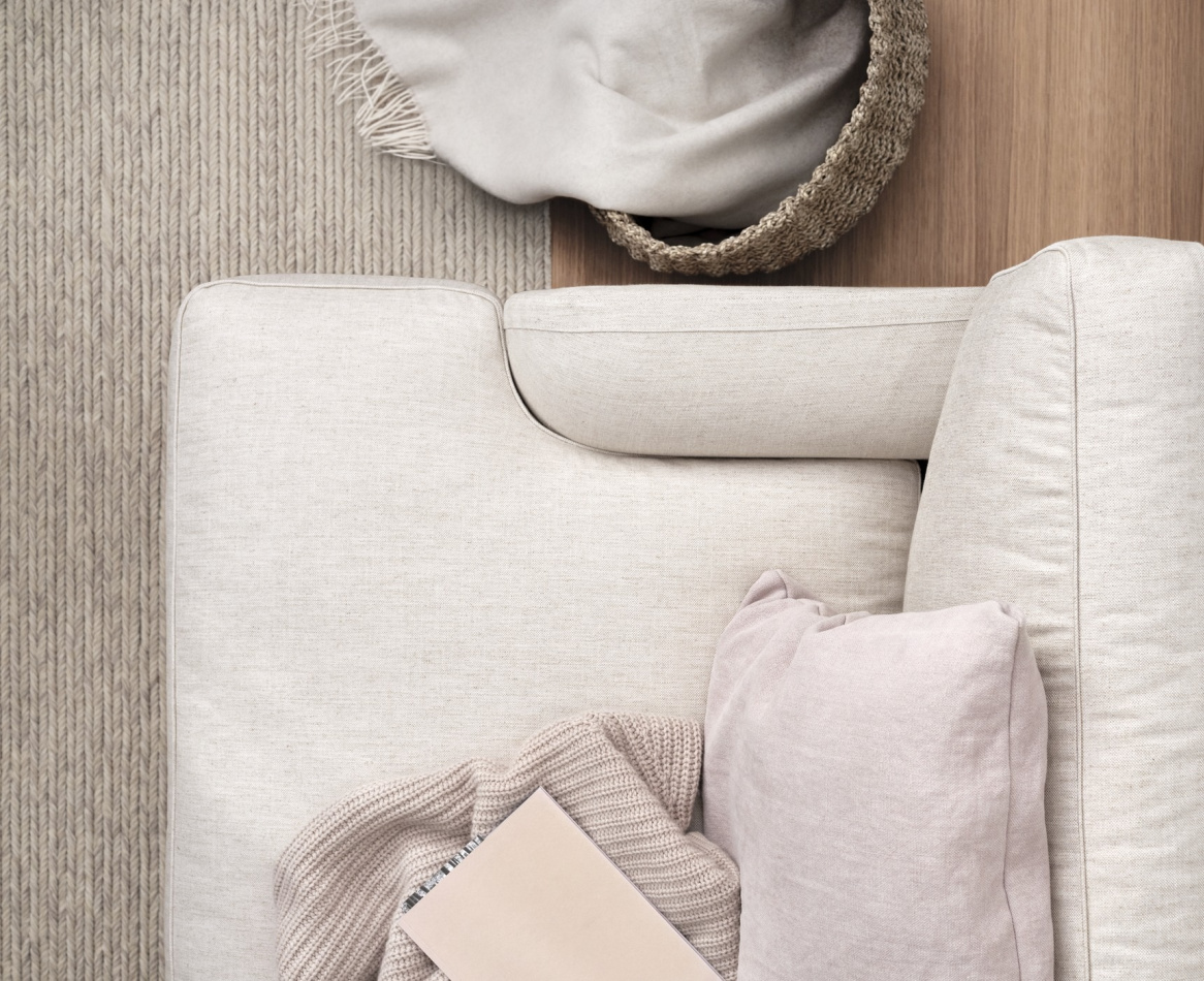 9602 Floor Lamp Pacha Lounge Chair IOI Coffee Table Epic Coffee Table Flaneur Sofa Cobra Wall Lamp On