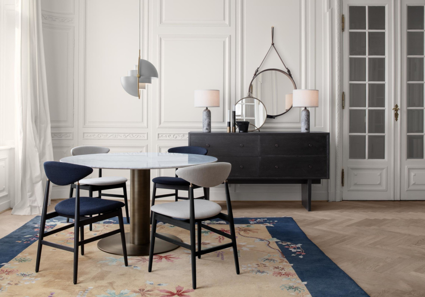 Gent Dining Chair Gubi 1