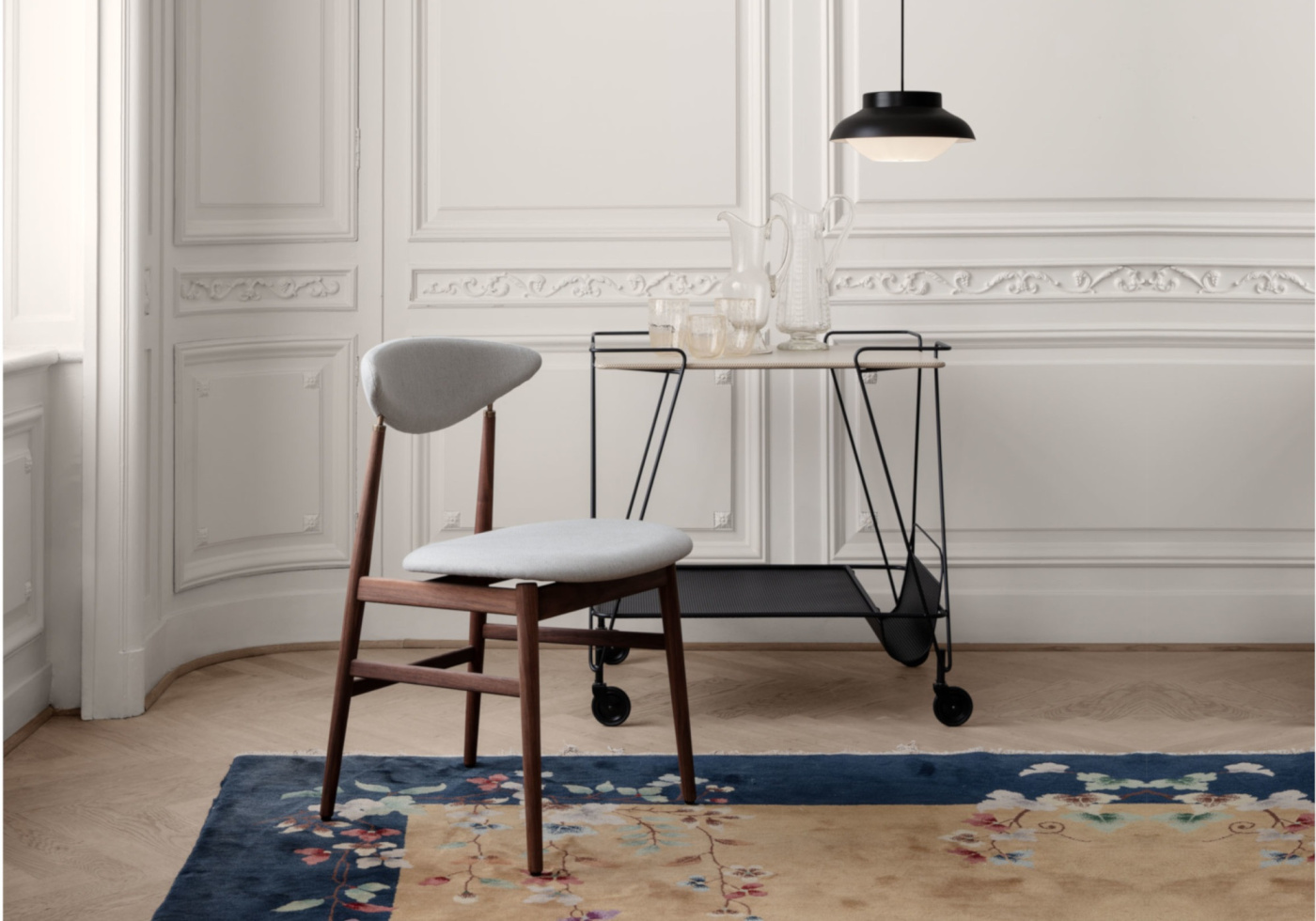 Gent Dining Chair Gubi 1