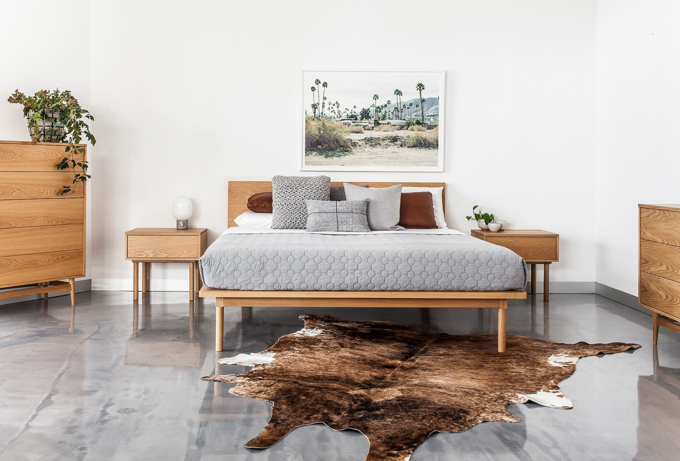 Aha Bedroom American Oak